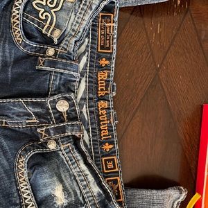 Men’s/Boys RR slim boot jean. Size 30